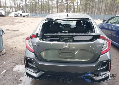 2021 Honda Civic Sport из США, поврежденный, VIN SHHFK7G4XMU228440